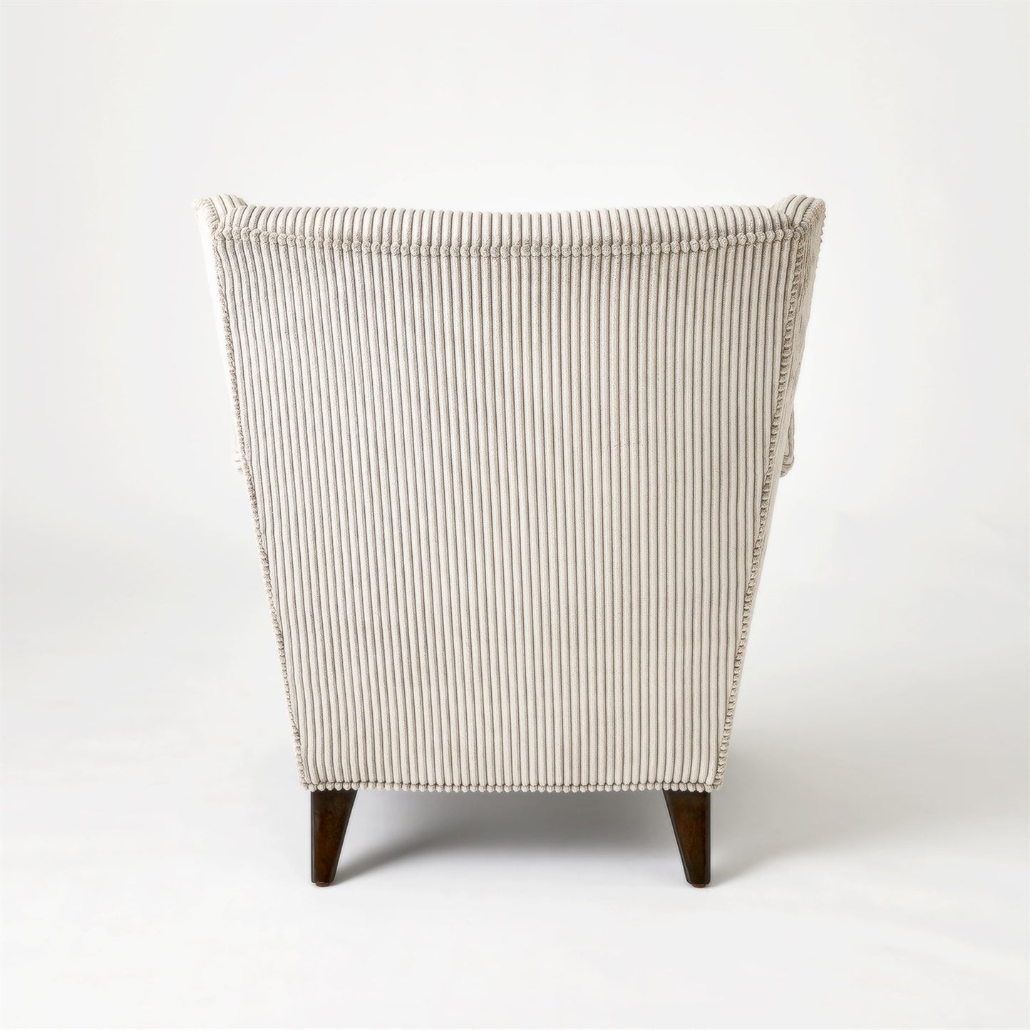 Lounge Chair - Wide Wale Corduroy - Smoke