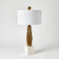 Pinecone Table Lamp - Brass