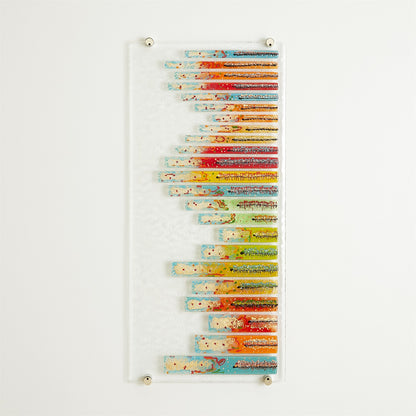 Sticks Fused Glass Wall Art Collection