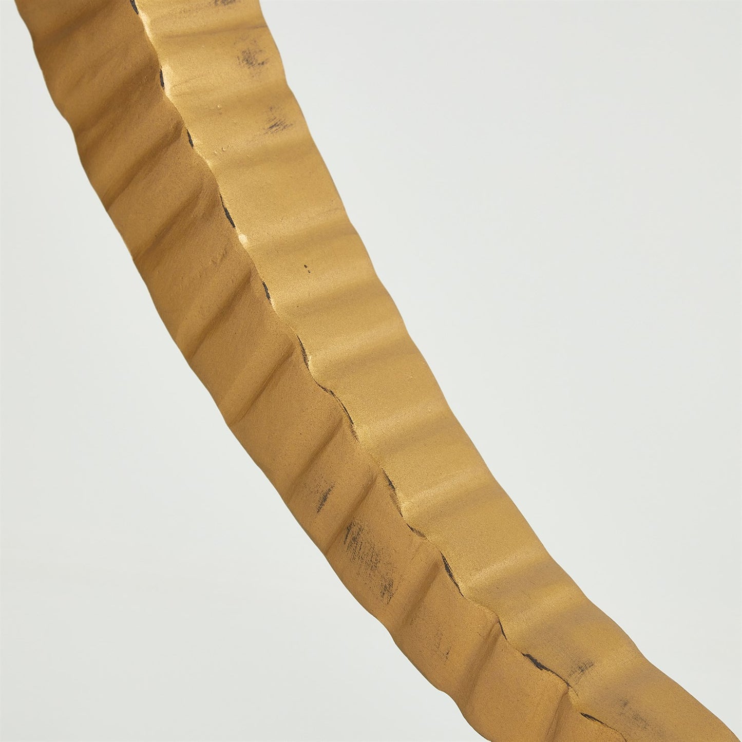 Teton 48" Dining Table - Gold Leaf