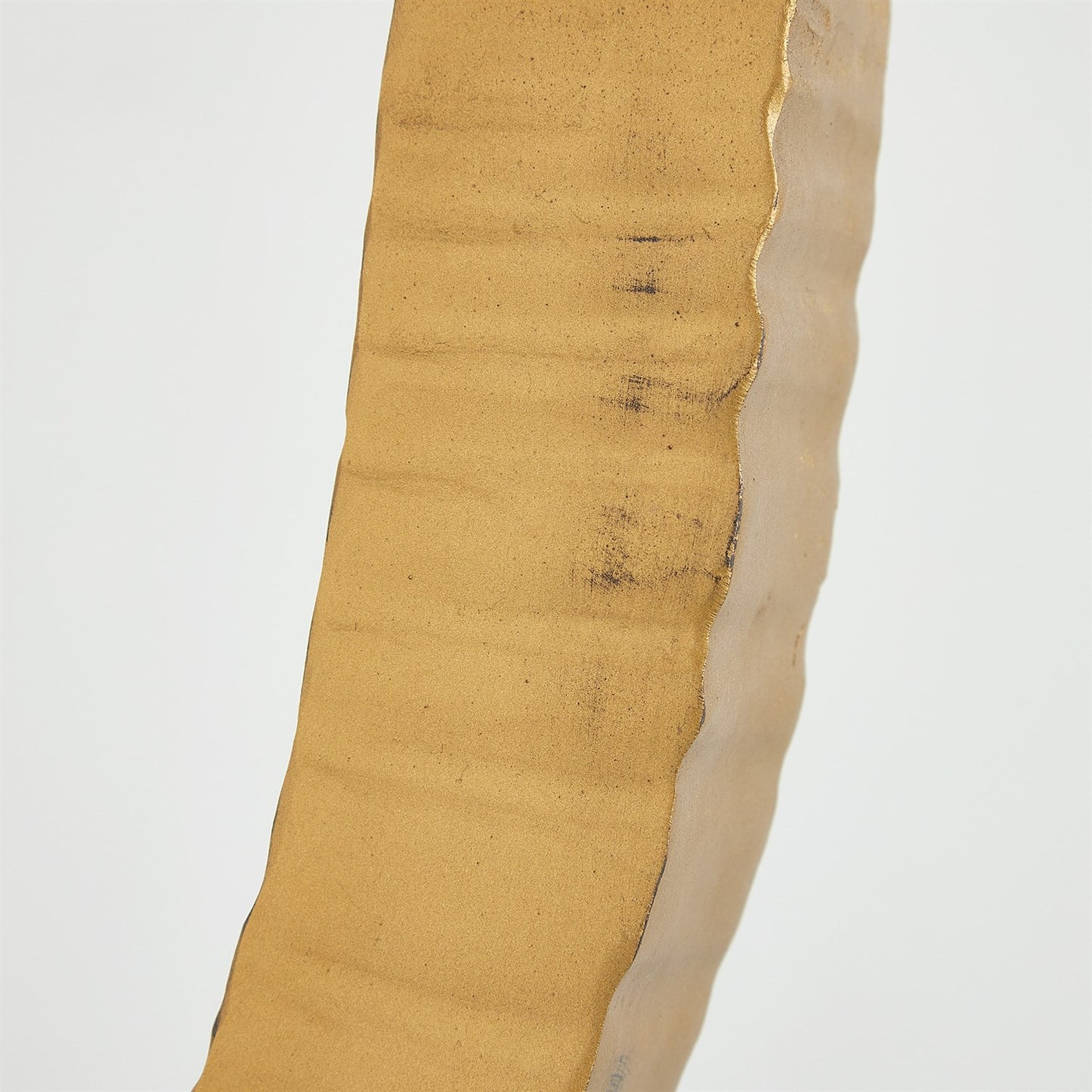 Teton 48" Dining Table - Gold Leaf