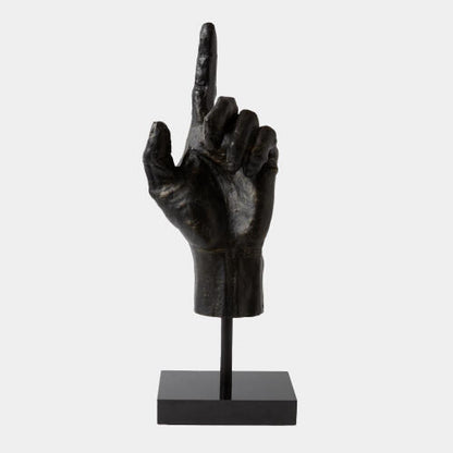 Hand Sculpture - Grats Decor Interior Design & Build Inc.