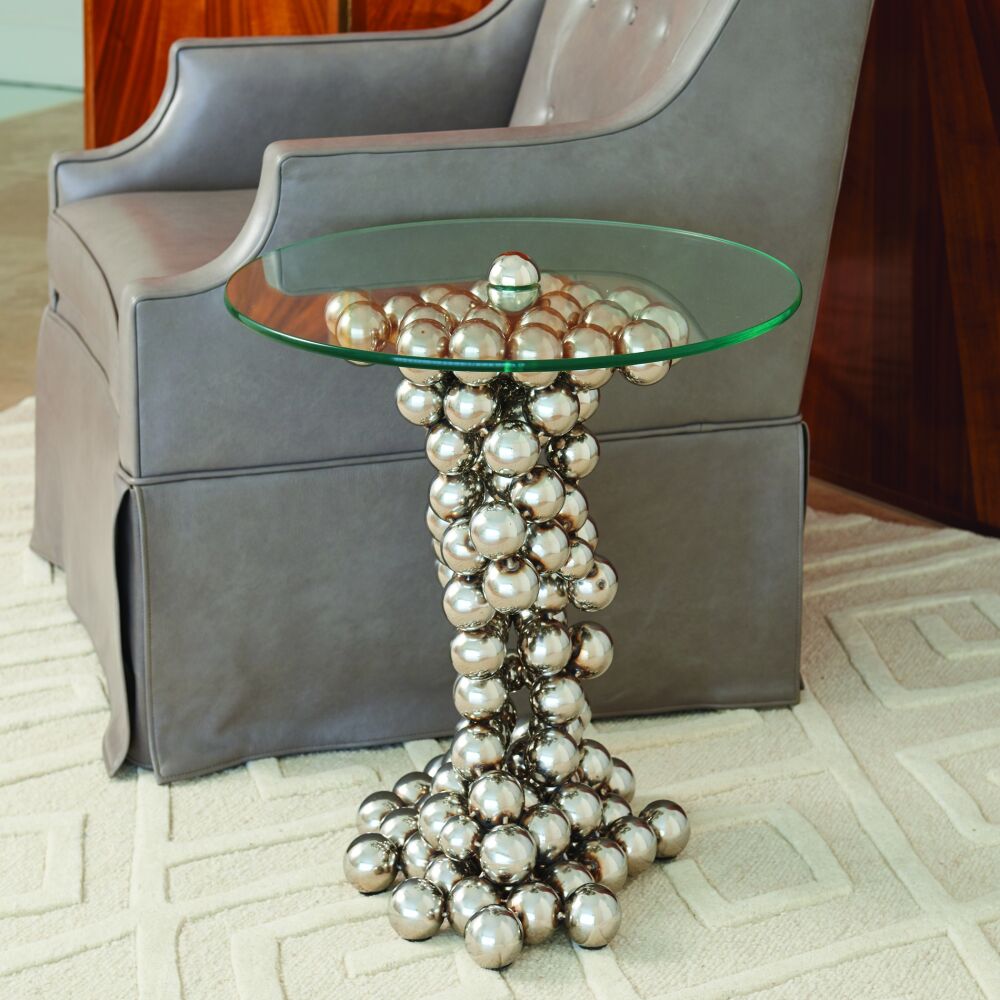 Bubbles Table - Nickel