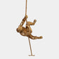 Climbing Man Wall Mounted Sculptures S/3 - Grats Decor Interior Design & Build Inc.