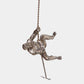 Climbing Man Wall Mounted Sculptures S/3 - Grats Decor Interior Design & Build Inc.