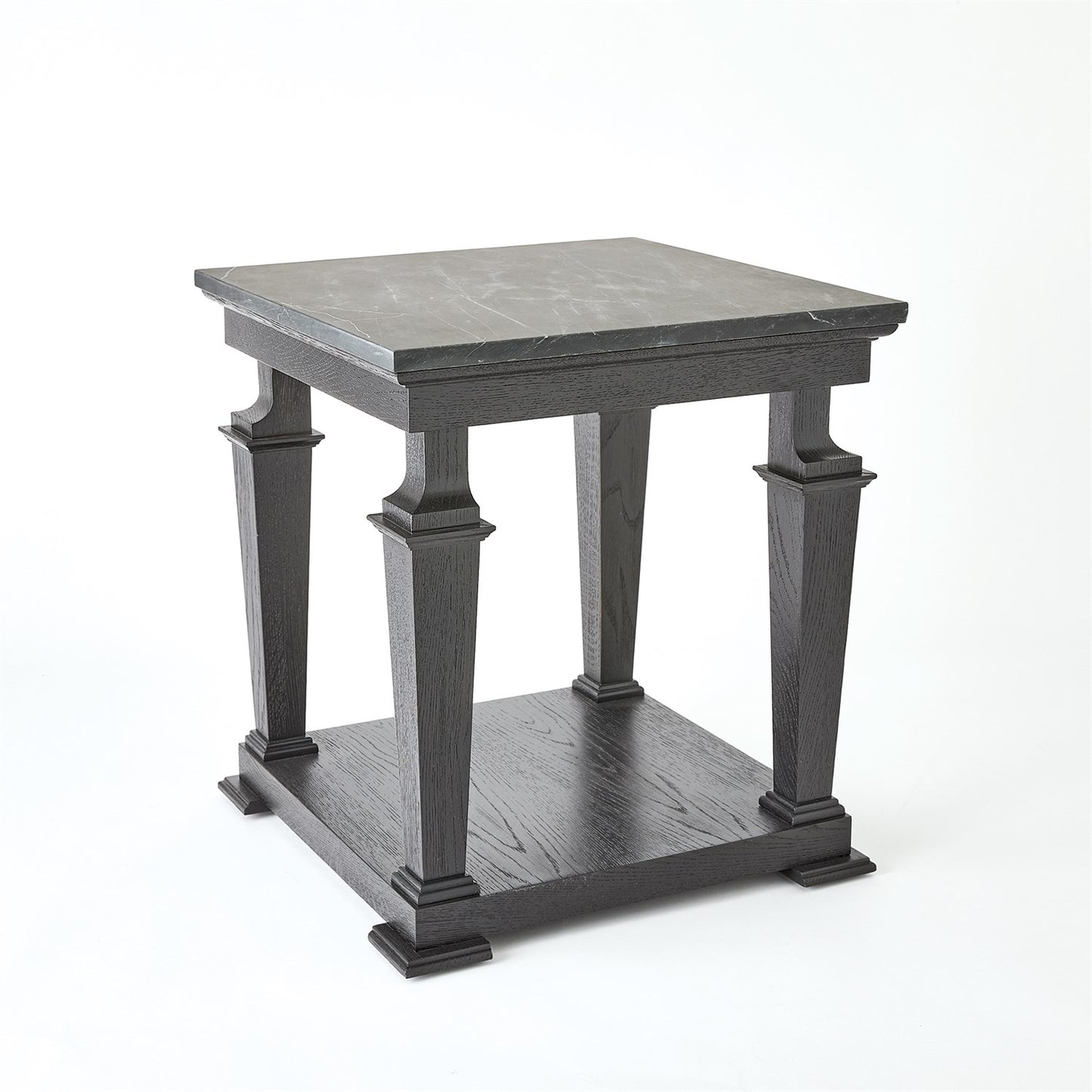 Josephine Side Table - Blackened Oak