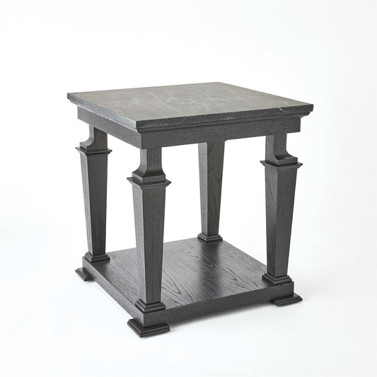 Josephine Side Table - Blackened Oak