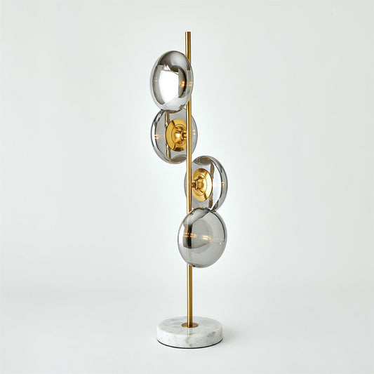 Stellar Table Lamp - Smoke/Brass