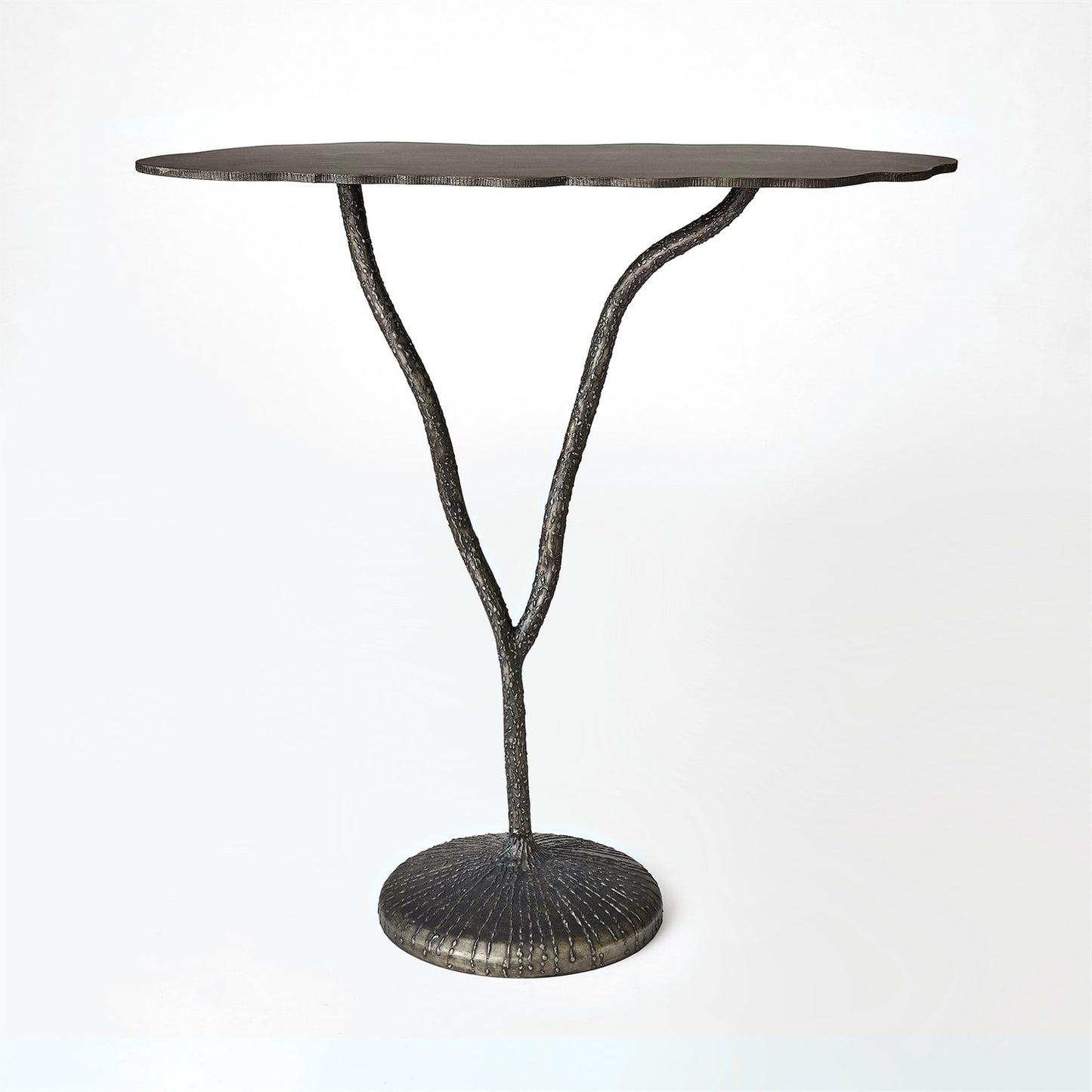 Forest Blossom Console - Natural Iron