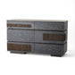 Brazil Dresser-Black Cerused Oak