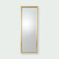 Bennett Floor Mirror - Brass