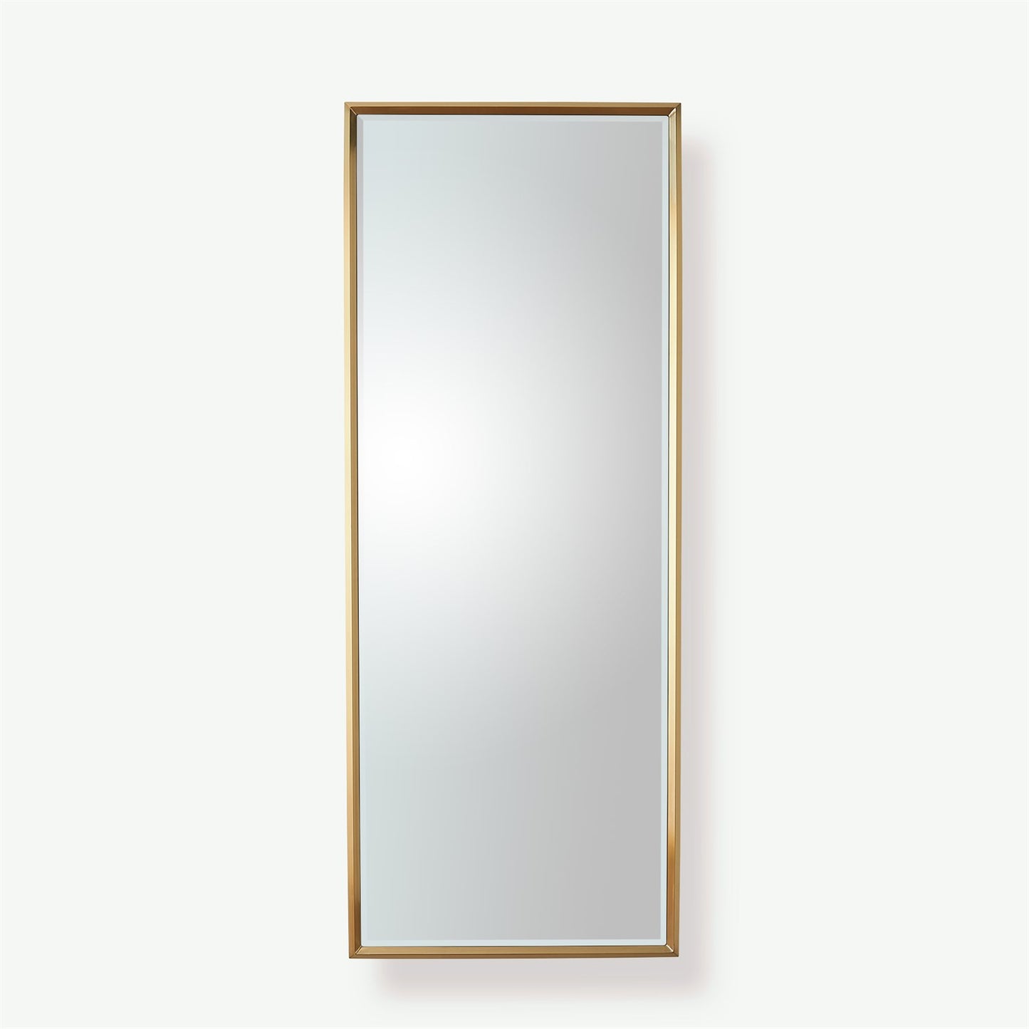 Reeves Floor Mirror - Brass