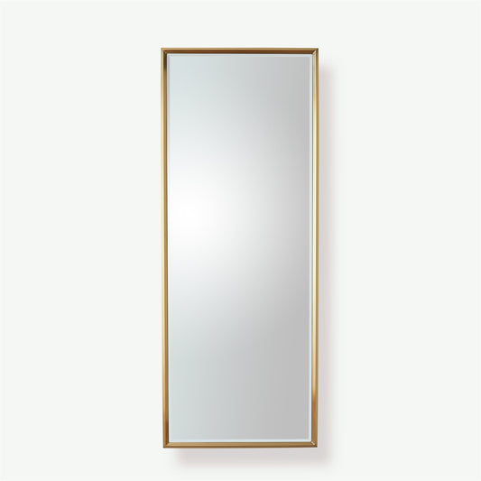 Reeves Floor Mirror - Brass