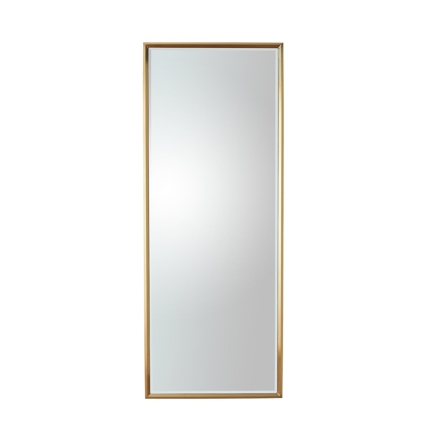 Reeves Floor Mirror - Brass