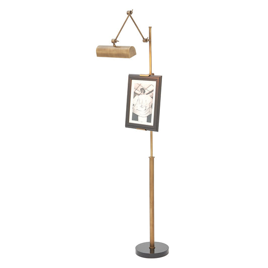 Display Floor Lamp - Brass