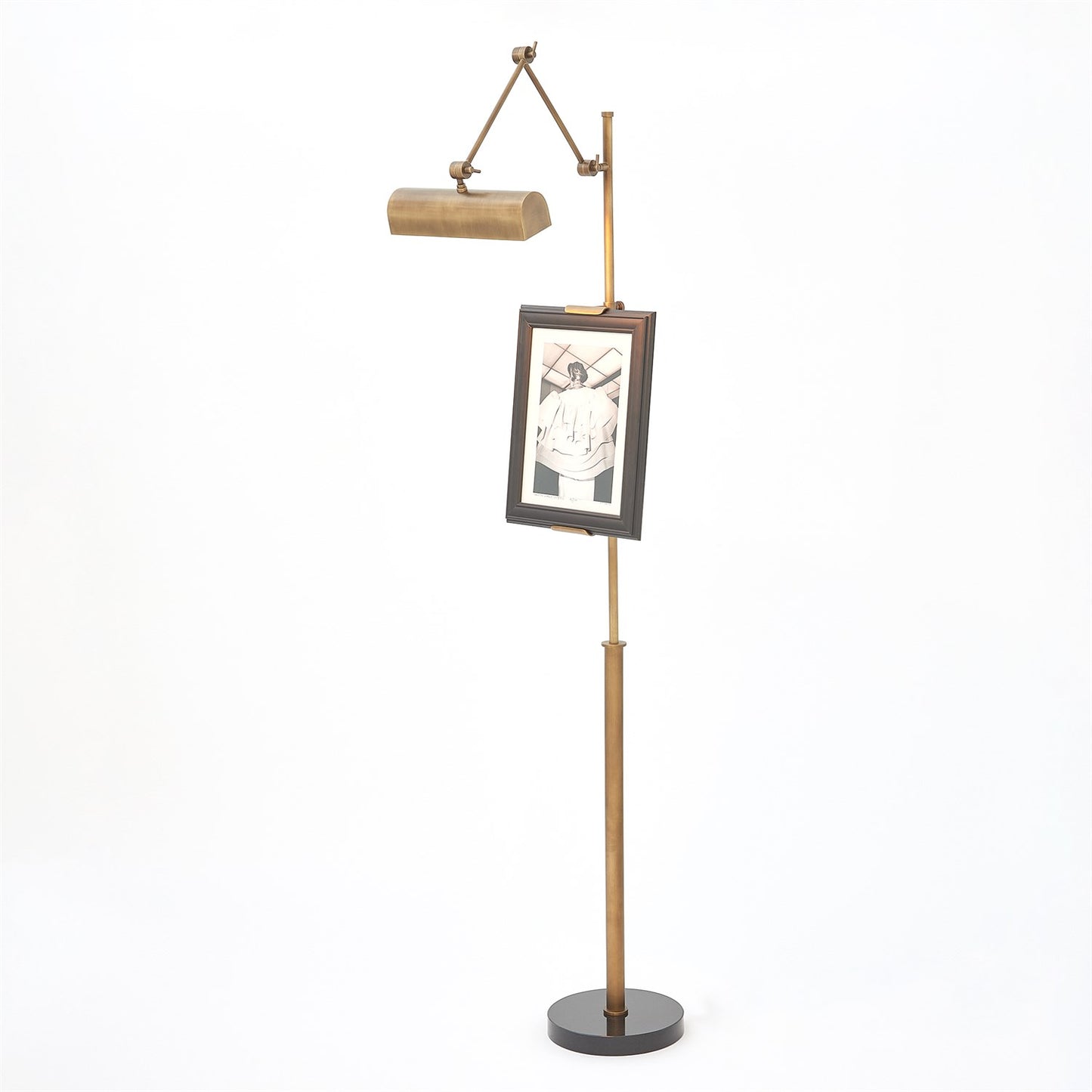 Display Floor Lamp - Brass