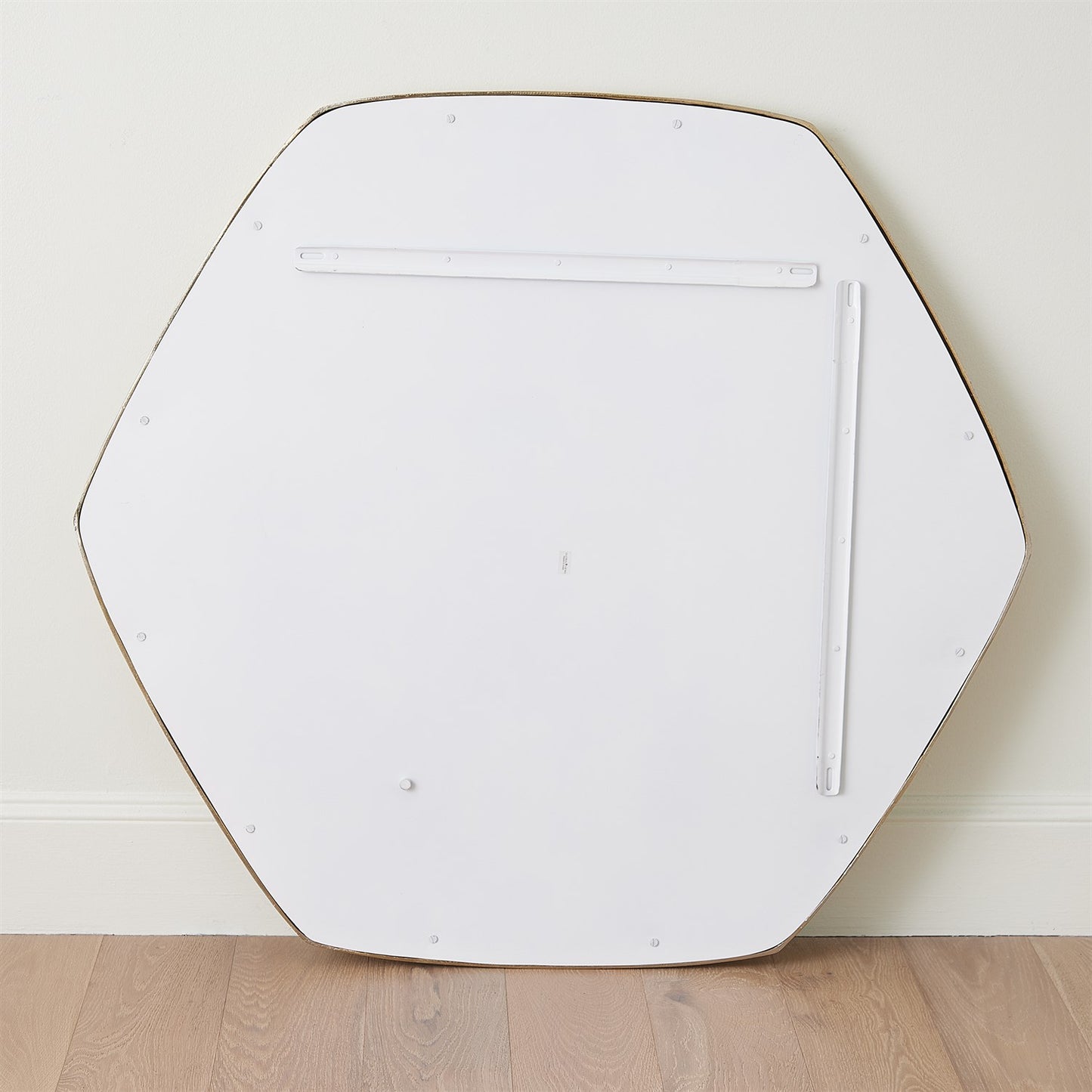 Hexagon Mirror - Gold