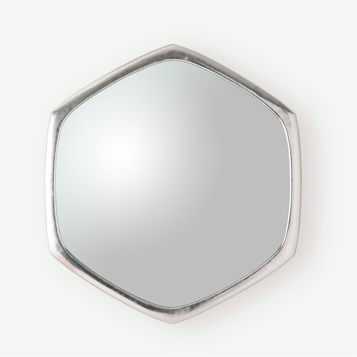 Hexagon Mirror - Nickel