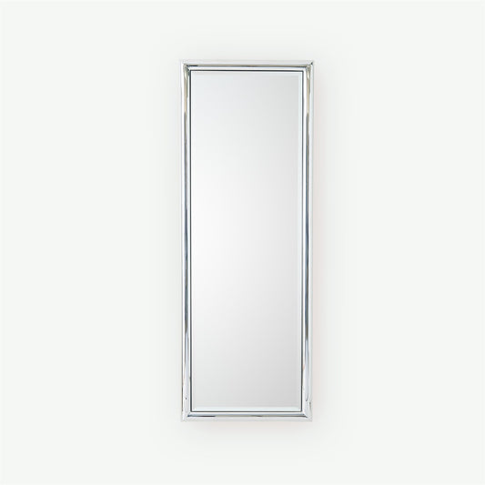 Bennett Floor Mirror - Nickel