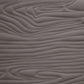 Faux Bois 67" Leather Bench - Grey