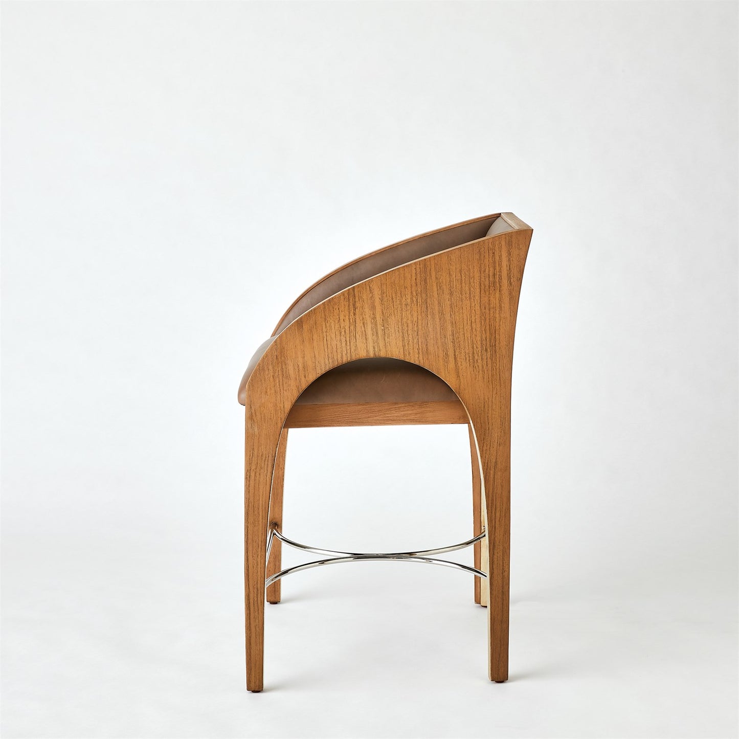 Arches Counter Stool - Nutmeg/ Champagne