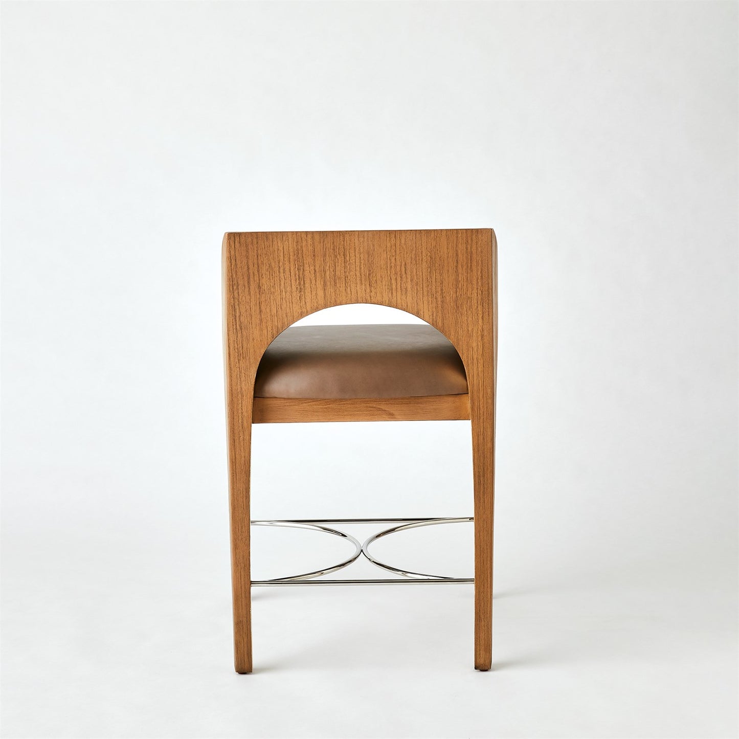 Arches Counter Stool - Nutmeg/ Champagne