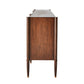 Triple Curve Cabinet-Walnut