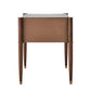 Triple Curve Side Table - Walnut