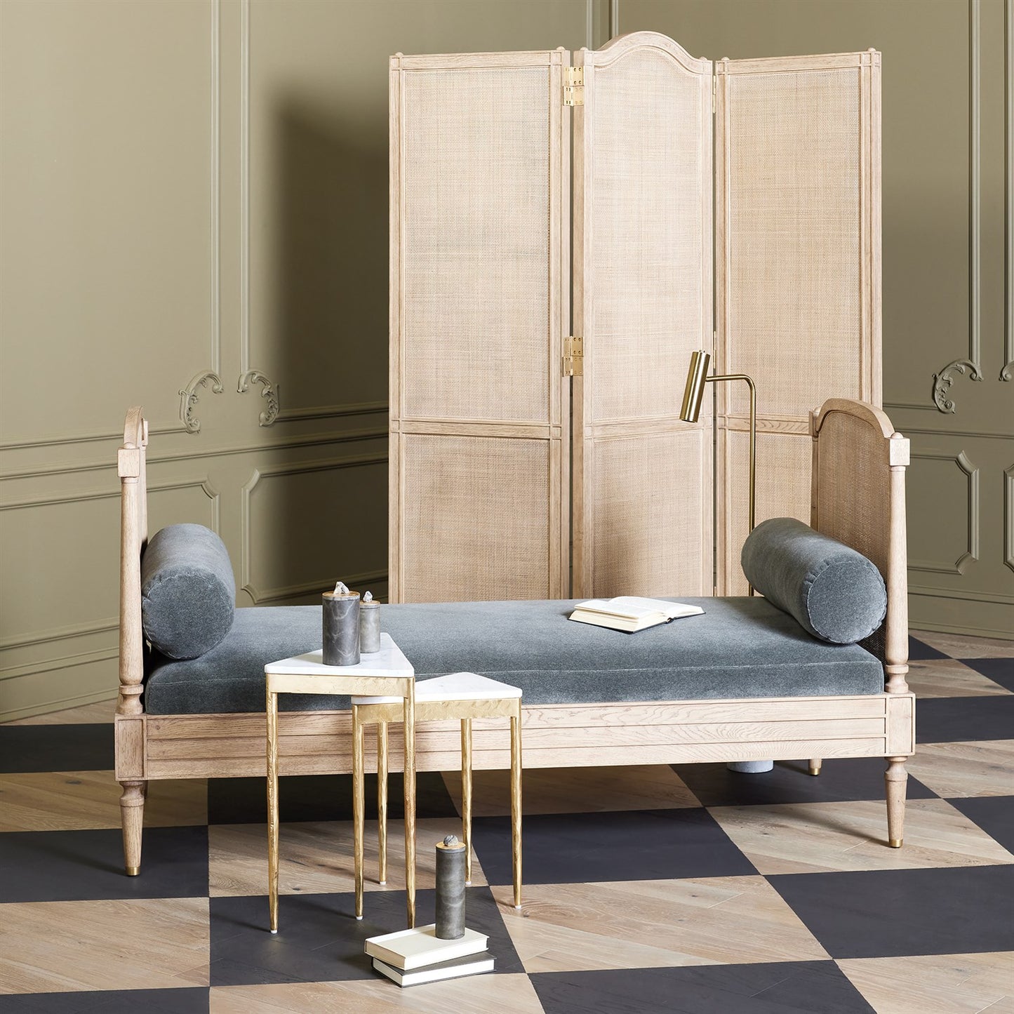 Josephine Screen - Bleached Oak