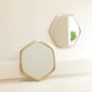 Hexagon Mirror - Nickel
