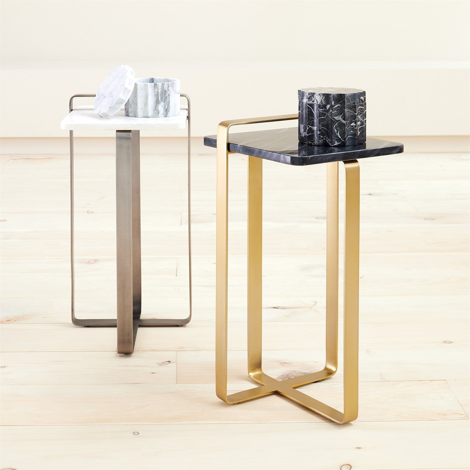 Edit Table - Gunmetal - Grats Decor Interior Design & Build Inc.