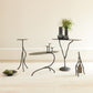 Forest Blossom Side Table - Natural Iron