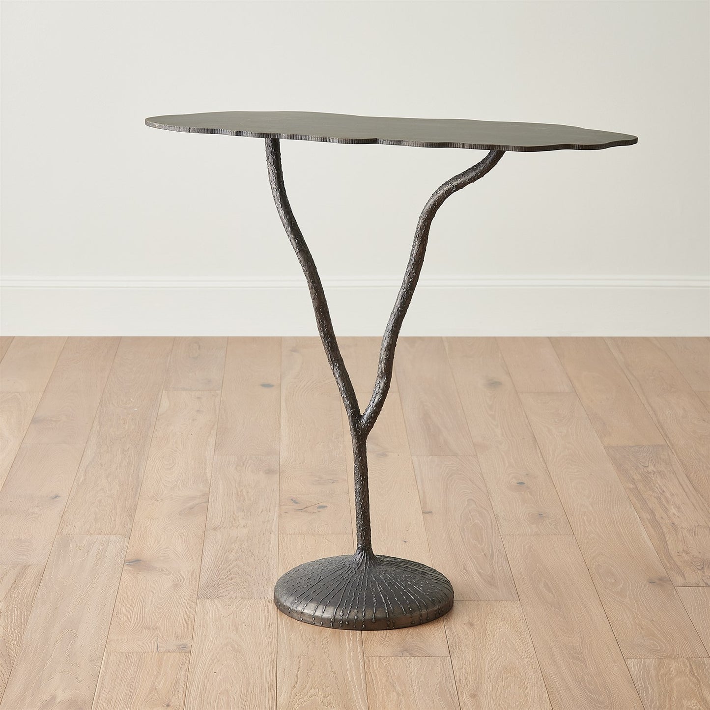 Forest Blossom Console - Natural Iron