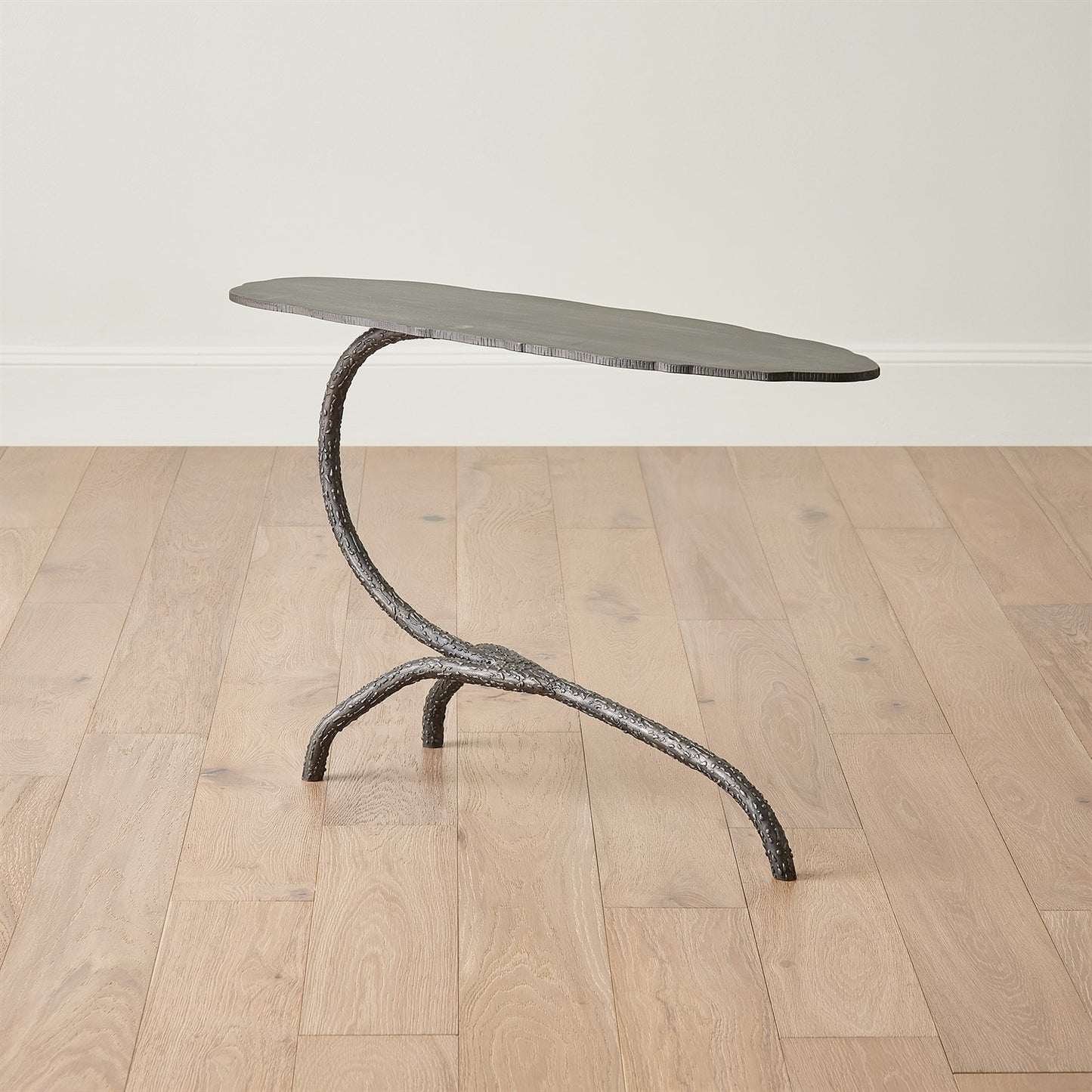 Forest Blossom Side Table - Natural Iron