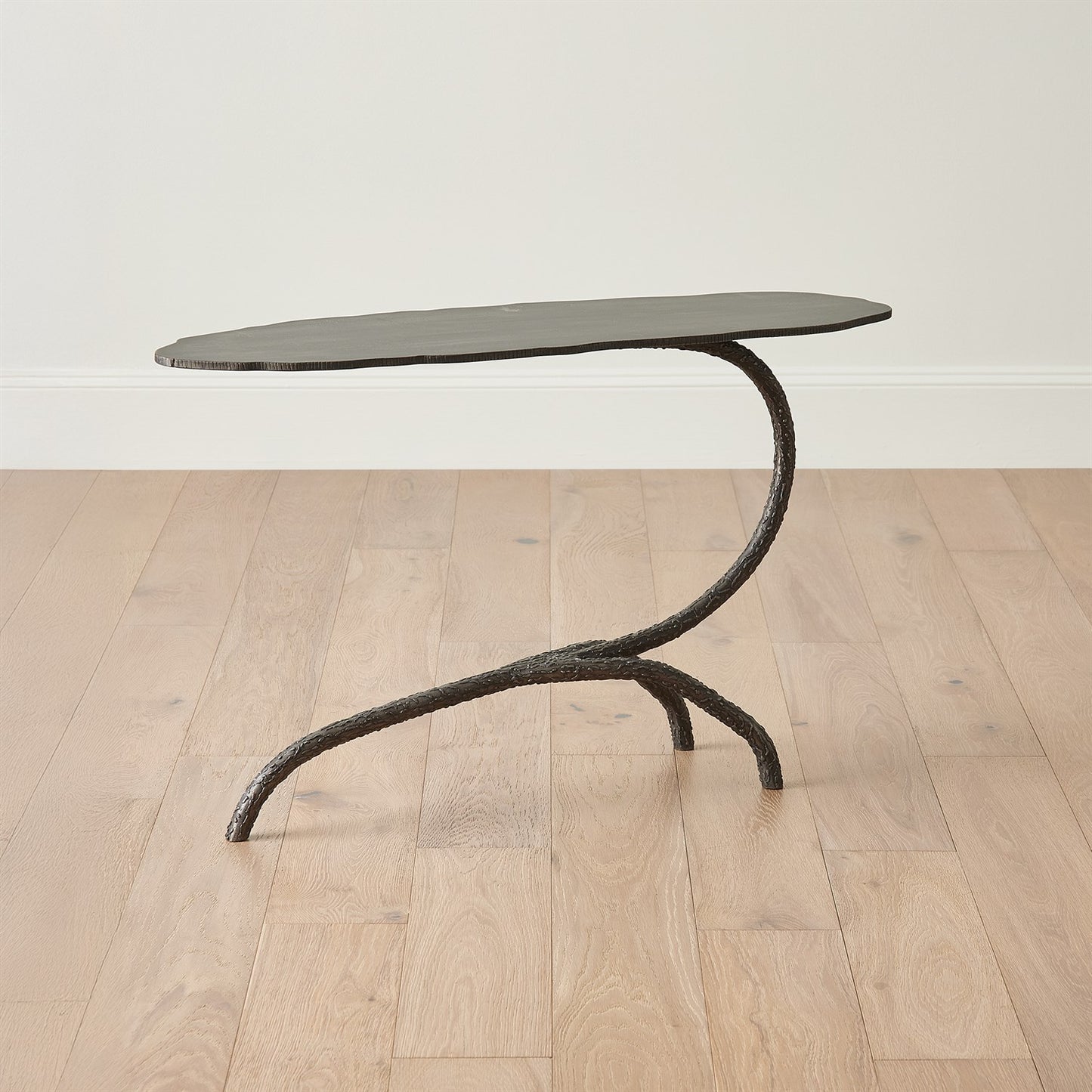 Forest Blossom Side Table - Natural Iron