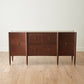 Triple Curve Cabinet-Walnut