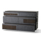 Brazil Dresser-Black Cerused Oak