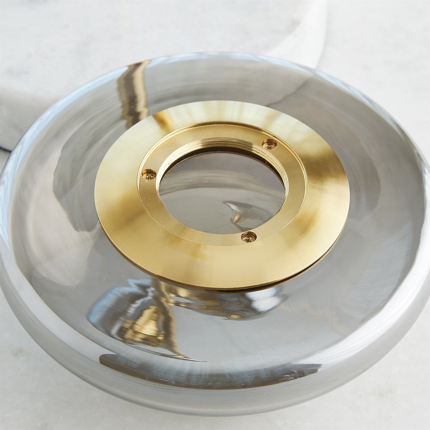 Stellar Table Lamp - Smoke/Brass