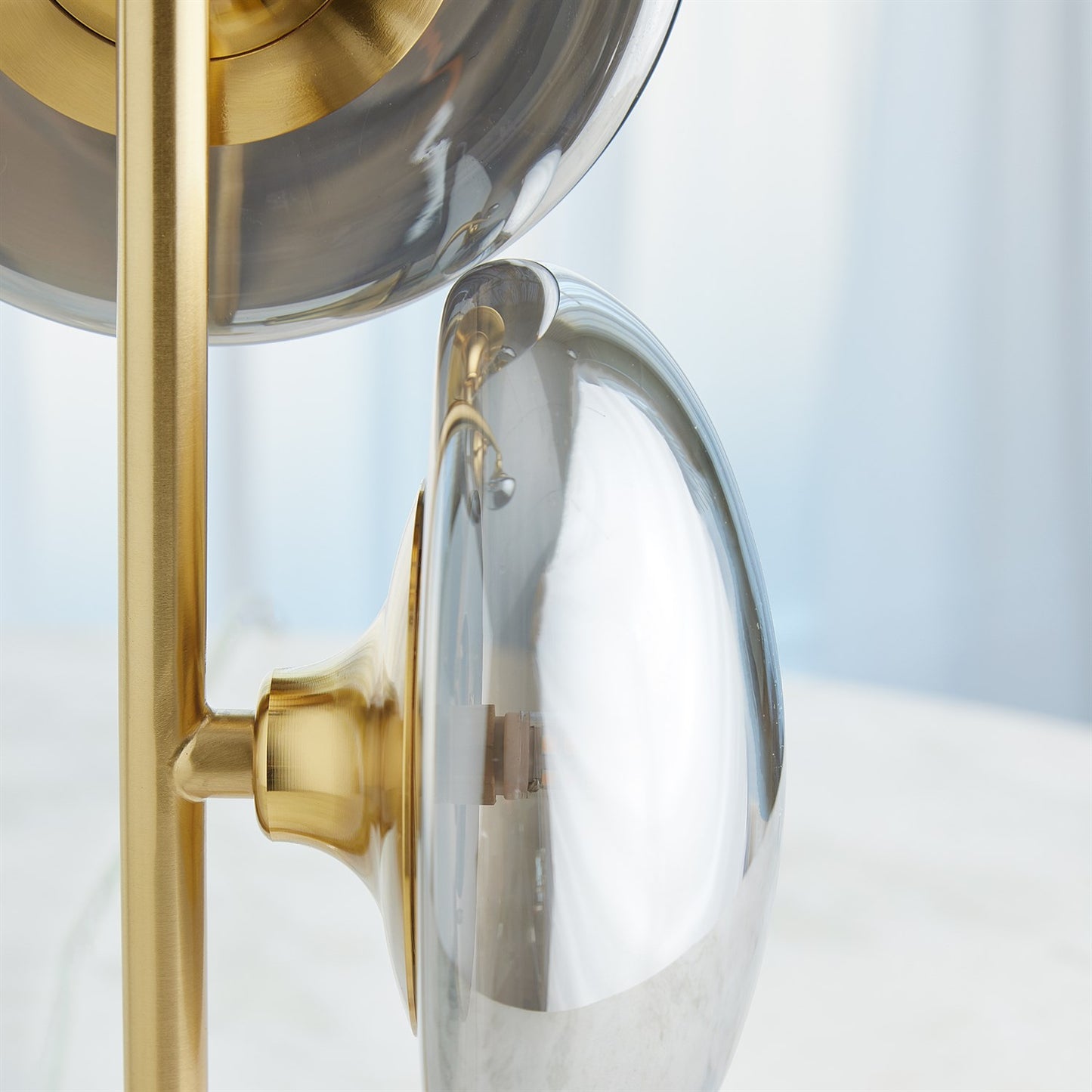 Stellar Table Lamp - Smoke/Brass