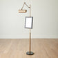 Display Floor Lamp - Brass