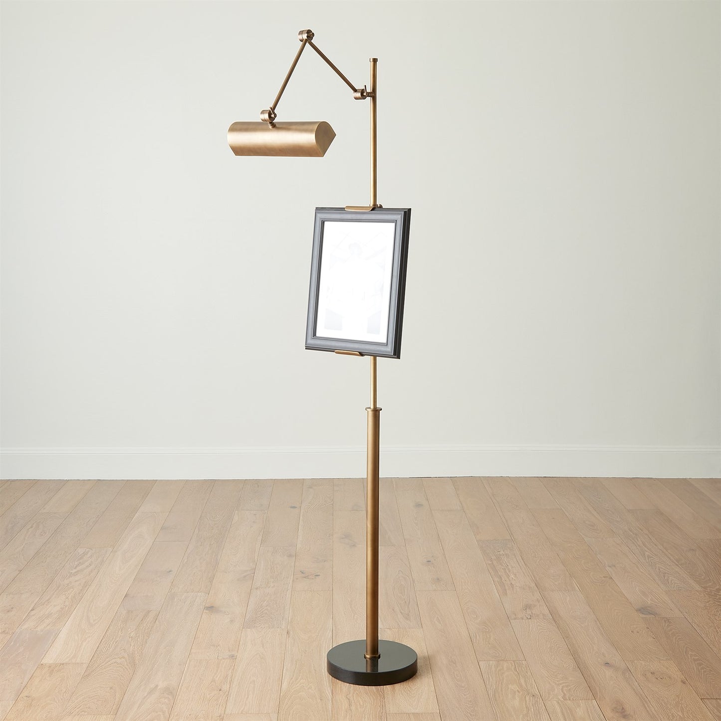 Display Floor Lamp - Brass