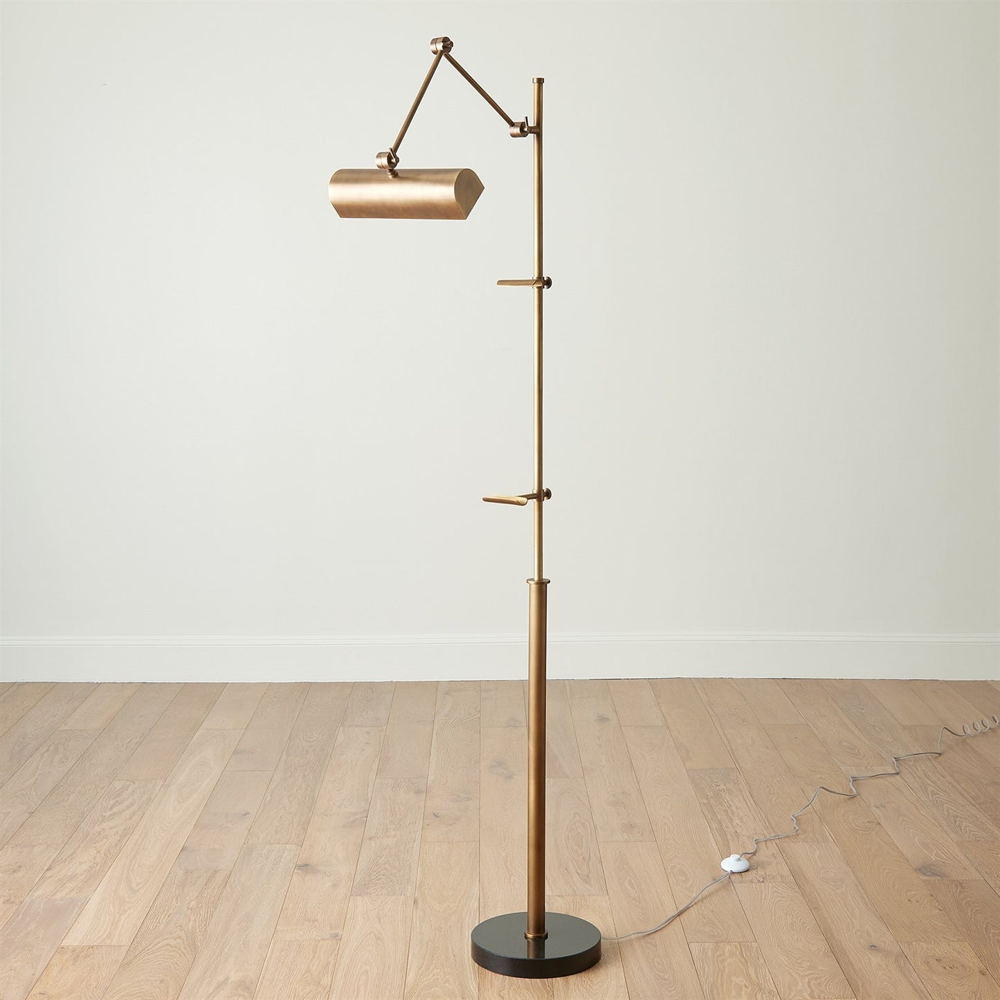 Display Floor Lamp - Brass