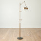 Display Floor Lamp - Brass