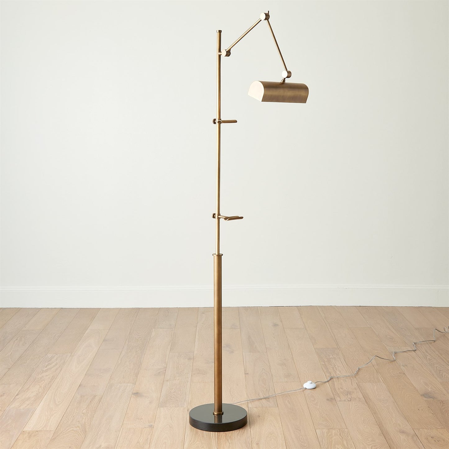 Display Floor Lamp - Brass