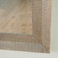 Delicate Basketweave Mirror - Silver