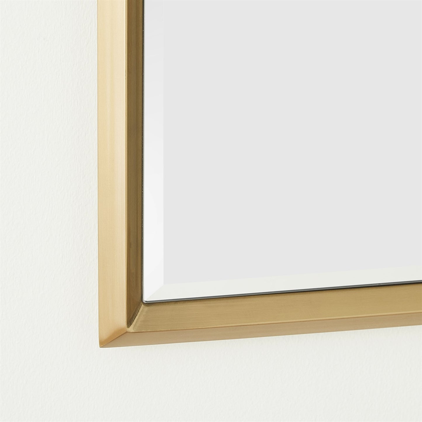 Reeves Floor Mirror - Brass