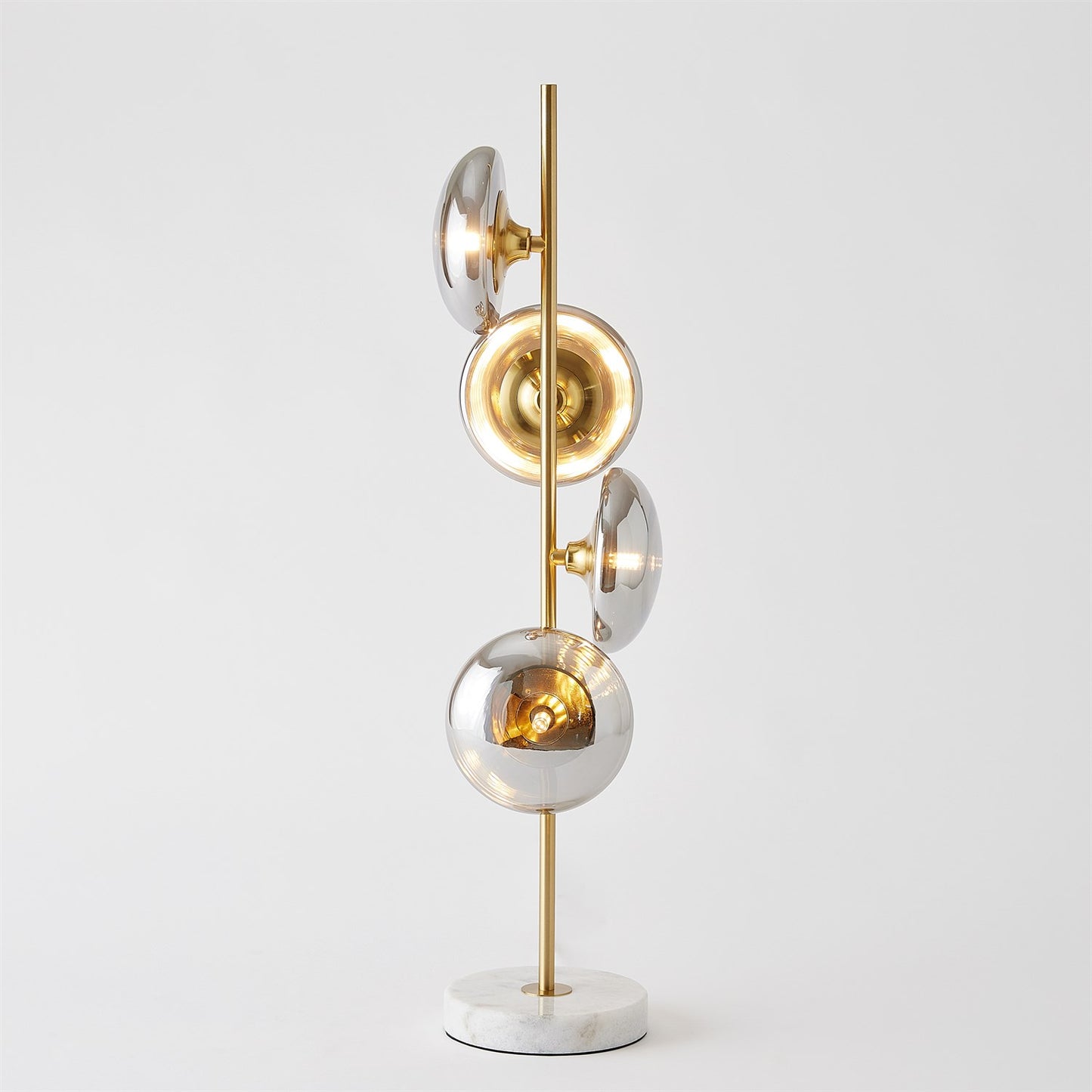 Stellar Table Lamp - Smoke/Brass