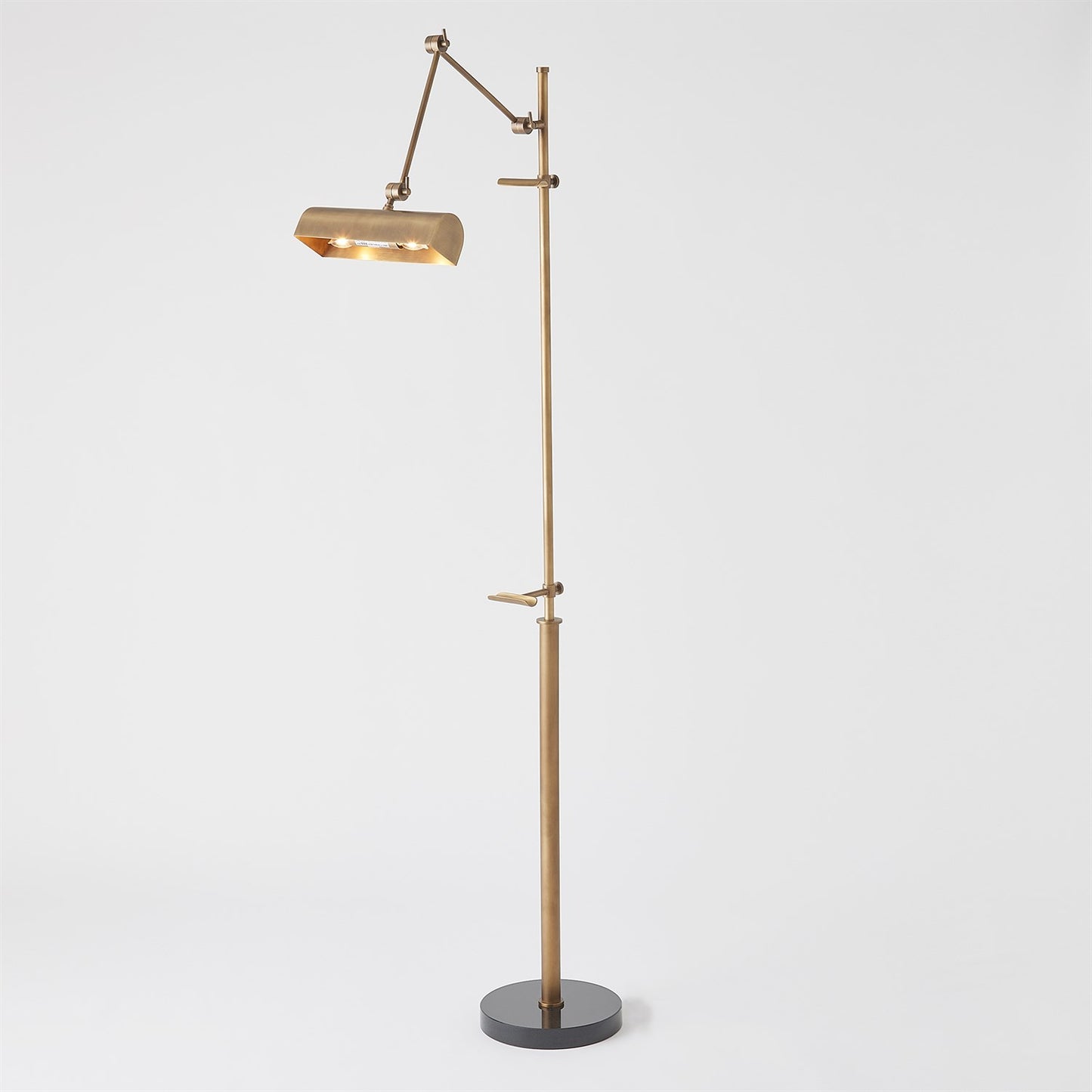 Display Floor Lamp - Brass