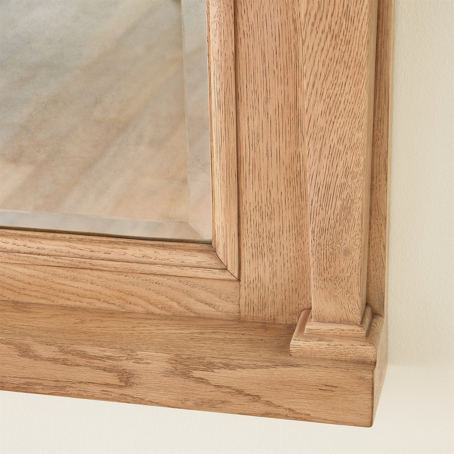 Josephine Mirror - Bleached Oak