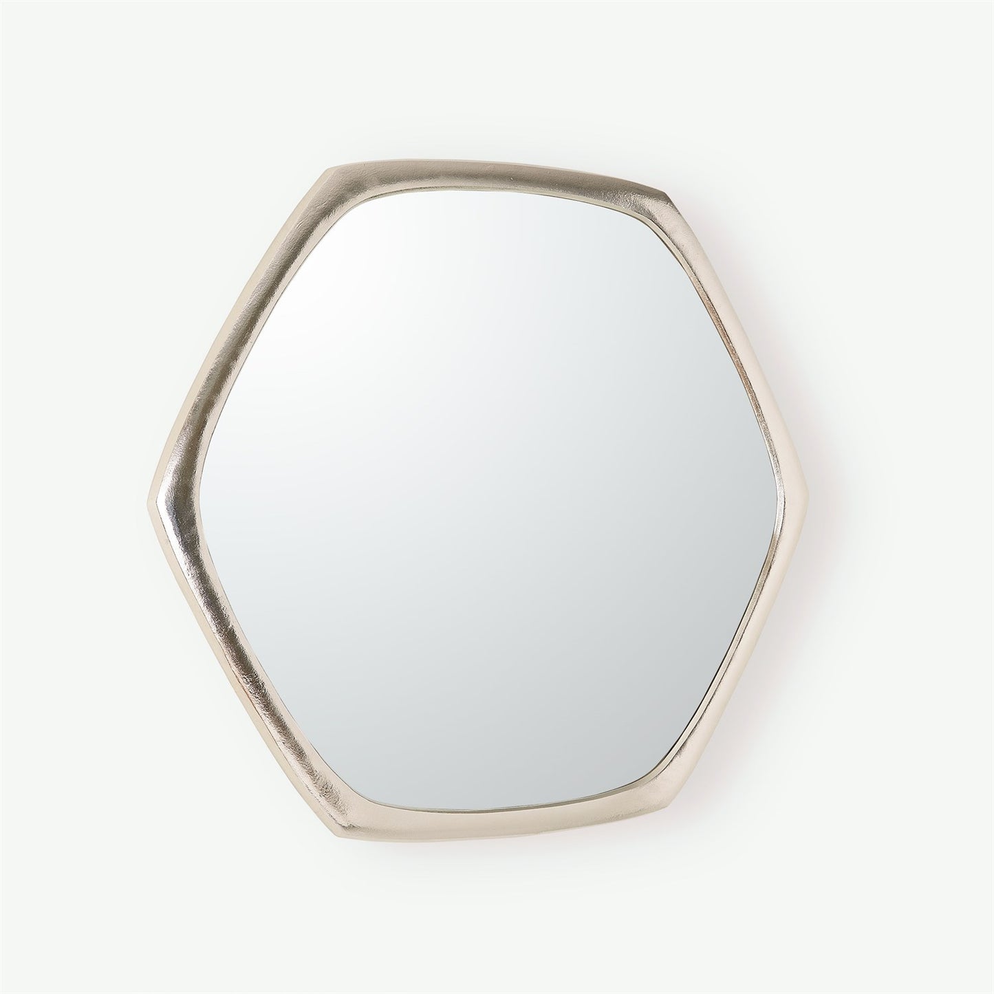 Hexagon Mirror - Nickel